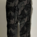 Hollister  women’s Black and Gray Cargo Pants Photo 0