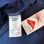 Lands' End NEW  Plus Size 1X 16W 18W One Piece Skirted Swimsuit Bathing Suit Navy Photo 3