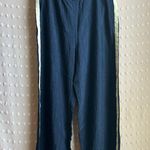 J.Crew  Stratus Side‎ - Stripe Pant Textured Satin Sz 18 Navy Photo 0