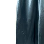 Birdy Grey  Shiny Satin Kensie One Shoulder Maxi Gown Dress French Blue Small Photo 10