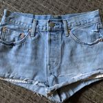 Levi’s Light Wash Denim Shorts Photo 0