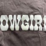 Brandy Melville John Galt Baby Tee cowgirl Photo 2