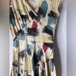 effie's heart Multicolor Abstract Print Fit N Flare Dress Size Small Photo 3