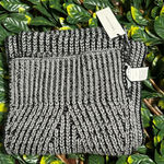 Rebecca Minkoff  two tone rib scarf heather gray nwt Photo 0