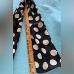 UNBRANDED polka dot semi sheer scarf Black Photo 5