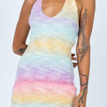 Princess Polly  Rainbow Knit Dress Size xs/s Photo 0
