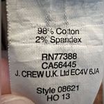 J.Crew  | ladies stretch khaki chinos pants. Size: 2 Photo 10