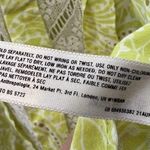 Anthropologie E by Eloise Ruffled Tiered Tunic Tank Top Green White Size XS Photo 4