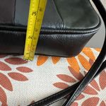 Multi Color Retro Patchwork Italian Via Romano Leather Crossbody Bag Green Photo 5