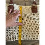 The Sak  106429 Cream Cambria Satchel Hand-Crocheted Tote Bag Photo 7