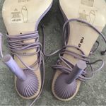 Cult Gaia  Soleil Lace Up Strappy Heel Sandals in Lavender Size 42 EXCELLENT! Photo 9