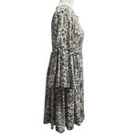 Bhanuni by Jyoti Libra Floral Embroidered Boho Dress Size 6 Photo 2