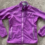 Eddie Bauer  Purple Full Zip Jacket SIZE M Photo 2