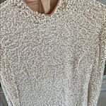 Free People  Cream Long Sleeve Dress Photo 4