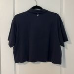 Fabletics NWT Classic Navy Boxy Short Sleeve Polo Shirt Size Large Photo 11