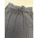 Elastic waist self tie tulip hem skirt with pockets Black Size L Photo 2