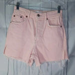 ZARA  Faded pink Jean shorts Photo 0