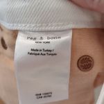 Rag and Bone White Dre Low Rise Denim Shorts Size 27 Photo 11