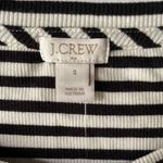 J.Crew NWT Striped Comfy Black & White Long Sleeve Top Photo 3