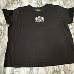 Ralph Lauren Lauren Women Black Short Sleeve Tee Shirt Preppy Plus Size Classic Photo 0