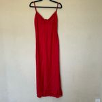 House Of CB XL D-DD 'Salma' Red Rose Satin Slip Dress NWOT Photo 3