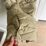 Sandro Gloriana Heart Quilted Jacket in Tan Photo 8