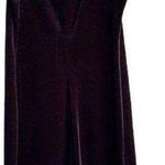 Jumping Joy Velvet Sleeveless Black Dress with Keyhole at Chest. Size M Photo 1