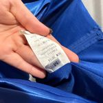 Royal Blue Corset Top Size M Photo 2