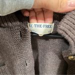 Free People NWT  Sweater Cardigan Long Sleeve Button Knit Top Casual Outerwear XS Photo 4
