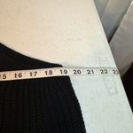 Women's Sweater Solid One Shoulder Sweater Size M Black Size M Photo 9