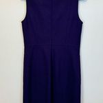 Tory Burch Petra purple wool sheath dress - size 8 Photo 5