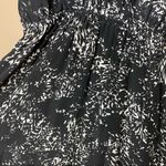 Urban Outfitters  Kimchi Blue Medium 100% Silk Boho Abstract V Neck Flowy Dress Photo 4