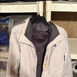 The North Face  Light Gray 3-1 Hooded winter Jacket and fleece XL Photo 2