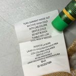 Rewind  Women’s Linen Blend‎ Tan & White Striped Pants Size Small Photo 3