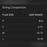 Flax  100% Linen Social Tunic size P 4-6 Minimalist Boho Natural Fiber Photo 2