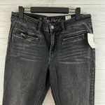 We The Free  NWT Jet Black Zipper Skinny Jeans Size 32 Photo 3
