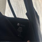 Buffbunny Collection Buffbunny Snakeskin Shiny Black Padded Sports Bra Athletic Workout‎ Top Size S Photo 1