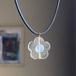 Handmade simple flower fairy cottage boho cute necklace🌼 Photo 7
