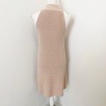 1. State Sleeveless Mock Neck Sweater Dress Light Pink Sparkles Size Small NWT Photo 4