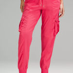 Lululemon Dance Studio Relaxed-Fit Mid-Rise Cargo‎ Jogger glaze pink XL Photo 0