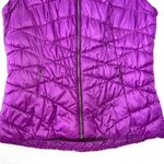 Columbia Purple Sleeveless Full Zip Puffer Vest Photo 2