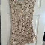 Peppermayo Exclusive - Sunnyside Crochet Mini Dress - Ivory Photo 5