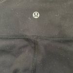 Lululemon Wunder Under Pant Size 8 Black Print Full On Luon Leggings Photo 9
