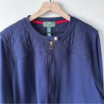 Ralph Lauren Lauren Active  Sweater Size 3XL Navy Full Zip Long Sleeve Photo 1