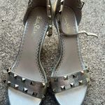 Lilly Pulitzer Womens  bronze studded wedges Photo 0