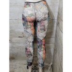 Artsy Leggings Mesh Cat Small Women Street wear Hip Hop Paint Graffiti Costume Photo 1