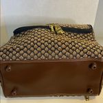 Diane Von Furstenberg Vintage DVF  Brown Black Carry On Luggage Photo 5