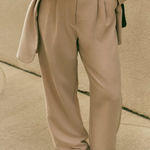 Abercrombie & Fitch Curve Love Sloane Tailored Wide Leg Trouser Pant Size 30R Photo 0