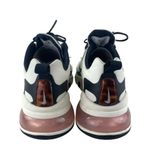 Nike  Air Max 270 React Women's White Black Low Top Athletic Sneakers Shoes 8.5 Photo 2