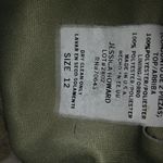 Jessica Howard  12 Olive Green Pink Roses Top Photo 6